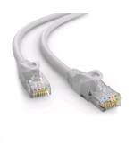 C-TECH kabel patchcord Cat6e, UTP, šedý, 15m