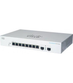 Cisco switch CBS220-8T-E-2G (8xGbE,2xSFP,fanless)