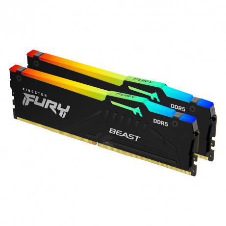 Kingston FURY Beast/DDR5/32GB/6000MHz/CL40/2x16GB/RGB