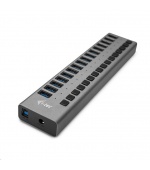 i-tec USB 3.0 nabíjecí HUB 16port + Power Adapter 90 W