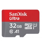 SanDisk MicroSDHC karta 32GB Ultra (120MB/s, A1 Class 10 UHS-I, Android - Tablet Packaging, Memory Zone App) + adaptér