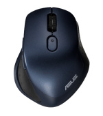 ASUS MW203 Multi-Device Wireless Silent Mouse/Ergonomická/Optická/Pro praváky/2 400 DPI/USB+BT/Modrá