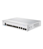 BAZAR - Cisco switch CBS250-8T-E-2G (8xGbE,2xGbE/SFP combo,fanless) - REFRESH - poškozený obal