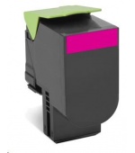 LEXMARK 802HM Magenta toner pro CX410/510 z programu Lexmark Return (3 000 stran)