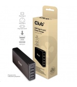 Club3D Nabíječka USB Typ A a C, 5 portů, 111 W