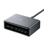 Anker Prime Charger, 200W stolní GaN nabíčjeka, 4x USB-C, 2x USB-A, PowerIQ 3.0, podpora PPS