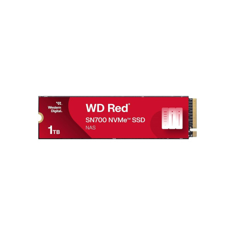 QNAP WD, SSD, Red SN700, PCIe NVMe Gen3, M.2 2280, 1TB, WDS100T1R0C