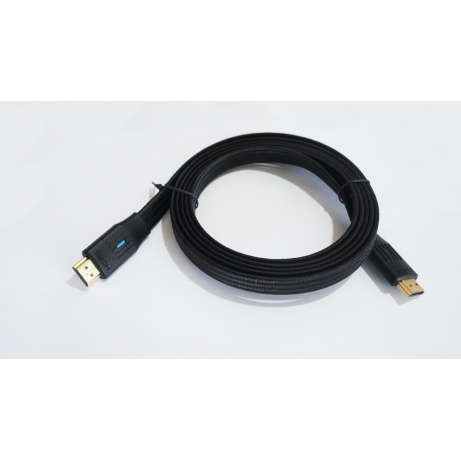 TB HDMI Kabel v 2.1 flat black 2m