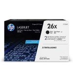 HP 26X 2-pack High Yield Black Original LaserJet Toner Cartridges (CF226XD) (9,000 / 9,000 pages)