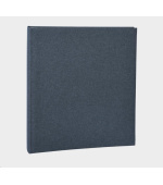 Focus Base Line Canvas Ringbinder Blue