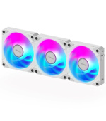 GIGABYTE ventilátor AORUS EZ CHAIN FAN ICE 3-PACK, 3x120mm, bílá