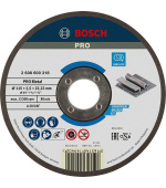 Bosch řezací kotouč PRO Metal, 115 × 2,5 × 22,23 mm, oSa