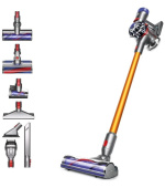 Dyson V8 Absolute 2023 tyčový vysavač, akumulátorový, bezsáčkový, filtr, na všechny druhy podlah