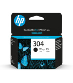 HP 304 Black Ink Cartridge (120 pages)