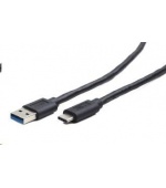 GEMBIRD USB 3.0 AM na Type-C kabel (AM/CM), 1,8m, černý