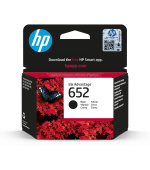 HP 652 Black Original Ink Advantage Cartridge, , F6V25AE (360 pages)