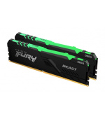 Kingston FURY Beast/DDR4/32GB/3600MHz/CL18/2x16GB/RGB/Black