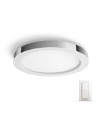 PHILIPS Adore Stropní svítidlo, Hue White ambiance,  230V, 1x40W integr.LED, Chrom (3418411P6)