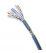 DATACOM UTP flex,Cat6 PVC,šedý,100m,lanko