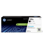 HP 139A Black Original LaserJet Toner Cartridge (1,500 pages)