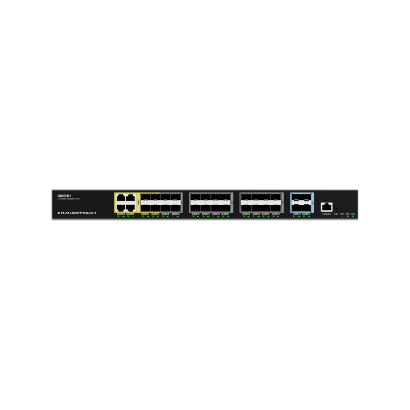 Grandstream GWN7831 Layer 3 Managed Network Switch 24 SFP / 4 SFP+ / 4 GbE porty