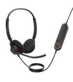 Jabra Engage 40 (Inline Link)/Stereo/ANC/USB-C/Drát/Černá