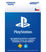 ESD CZ - PlayStation Store el. peněženka - 4000 Kč