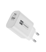 Dual GaN Charger 30W - 1 USB-C/1 USB-A PD/PPS/QC