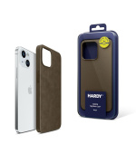 3mk HARDY MagFabric Case pro Apple iPhone 15 Pro Max, Taupe