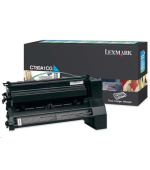 Lexmark toner C780A1CG C780 / C782 6K Cyan Return Cartridge