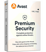 _Nová Avast Premium Security for Windows 1 zařízení na 12 měsíců