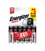 Energizer LR6/6 Max AA 6 pack