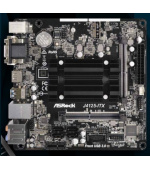 BAZAR - ASRock MB Int.procesor J4125-ITX, 2xDDR4, VGA, mini-ITX - Po opravě (Náhradní krabice)