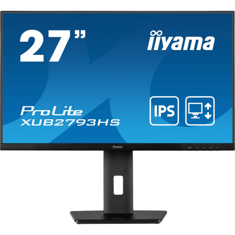 27" iiyama XUB2793HS-B7:IPS,FHD,100Hz,HDMI,DP,HAS