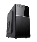 VeinX case Chant CH25M Micro Tower, bez zdroje, 2x USB3.0, 2x USB2.0, černá