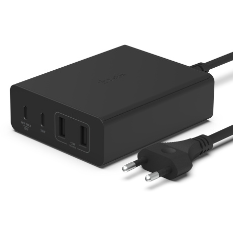 Belkin nabíječka 108W 2x USB-C, 2x USB-A