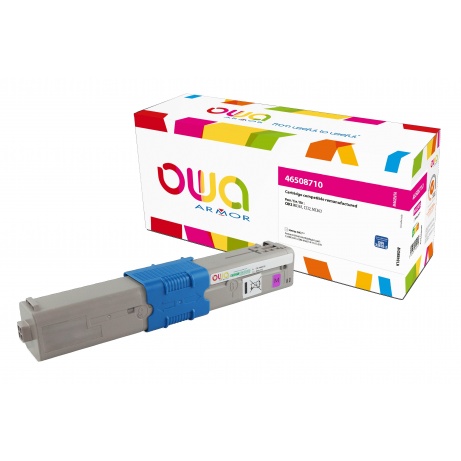 OWA Armor toner kompatibilní s OKI 46508710, 3000st, červená/magenta