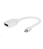 GEMBIRD Redukce miniDisplayport - Displayport 10cm (M/F) bílá