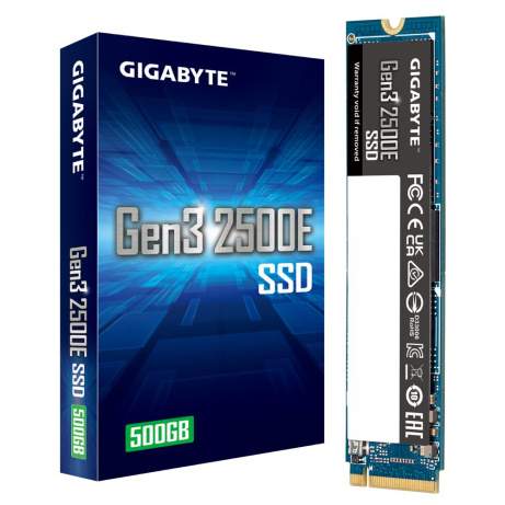 BAZAR - GIGABYTE SSD 500GB 2500E Gen3 - Po opravě (Komplet)