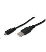 PREMIUMCORD Kabel USB 2.0 A - Micro B propojovací 5m (M/M)