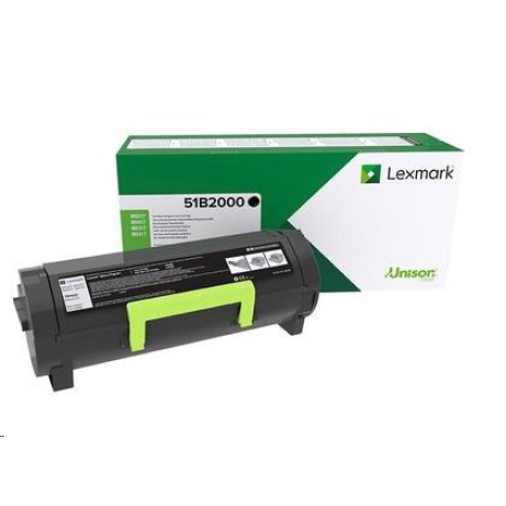 BAZAR - LEXMARK černý toner pro MS/MX 317,417,517,617 z programu Lexmark Return na 2 500 stran - POŠKOZENÝ OBAL