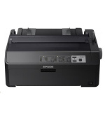 EPSON tiskárna jehličková LQ-590IIN, A3, 24 jehel, high speed draft 550 zn/s, 1+6 kopii, USB 2.0, Ethernet