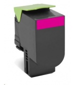 LEXMARK Magenta toner 802SM pro CX310/410/510 z programu Lexmark Return (2 000 stran)