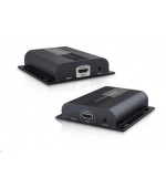 PREMIUMCORD HDMI extender na 120m přes LAN, over IP, HDBitT