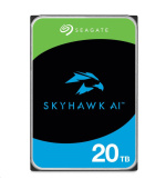 SEAGATE HDD 20TB SKYHAWK AI, 3.5", SATAIII, Cache 256MB, s R/V Senzorem