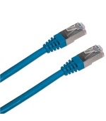 Patchkabel S/FTP,Cat6,2xRJ45, 5m modrý