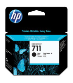 HP 711 Black DJ Ink Cart, 80 ml, CZ133A