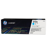 HP 312A Cyan LJ Toner Cart, CF381A (2,700 pages)