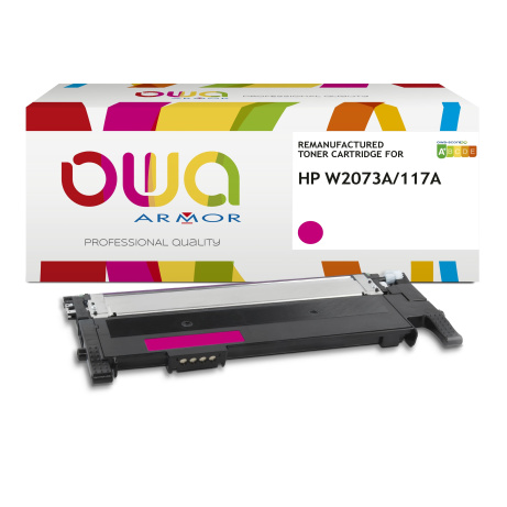 OWA Armor toner kompatibilní s HP W2073A, 117A, 700st, červená/magenta