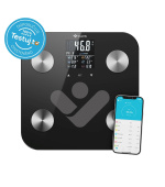 TrueLife FitScale W6 BT - Bioelektrická impedanční bluetooth váha - černá